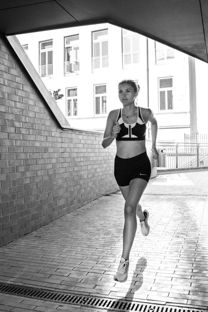 Österreichische Marathon-Staatsmeisterin Luzia Ludwig