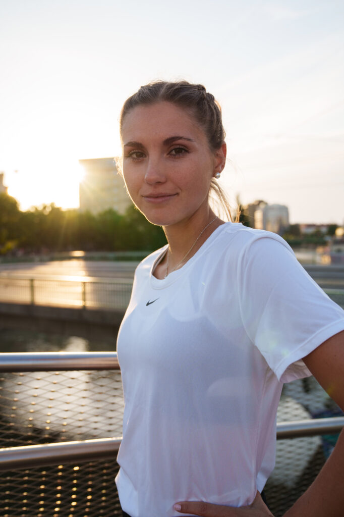 Österreichische Marathon-Staatsmeisterin Luzia Ludwig